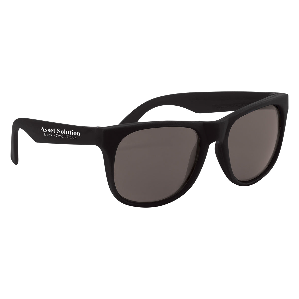 150 Pair of Adult Rubberized Sunglasses with your names & dates