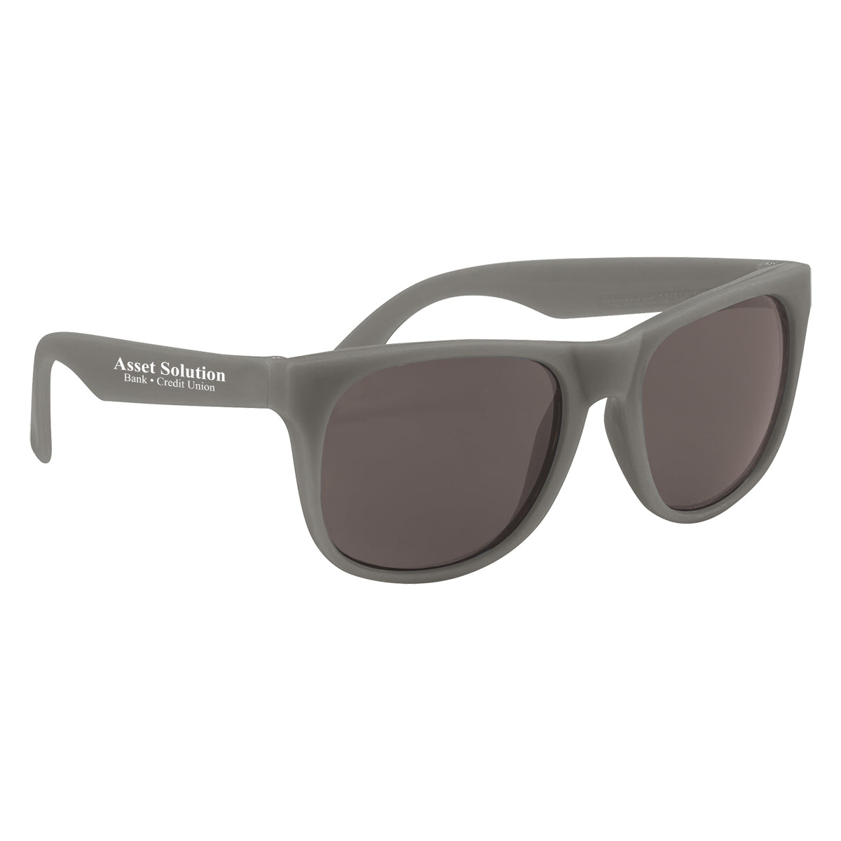 150 Pair of Adult Rubberized Sunglasses with your names & dates