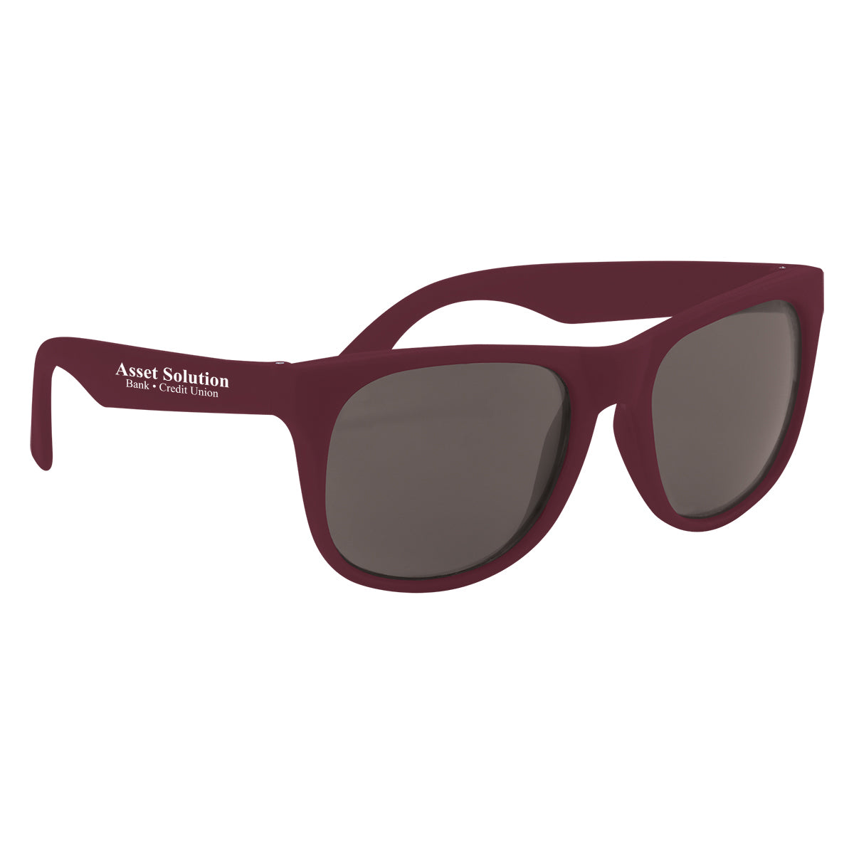 150 Pair of Adult Rubberized Sunglasses with your names & dates