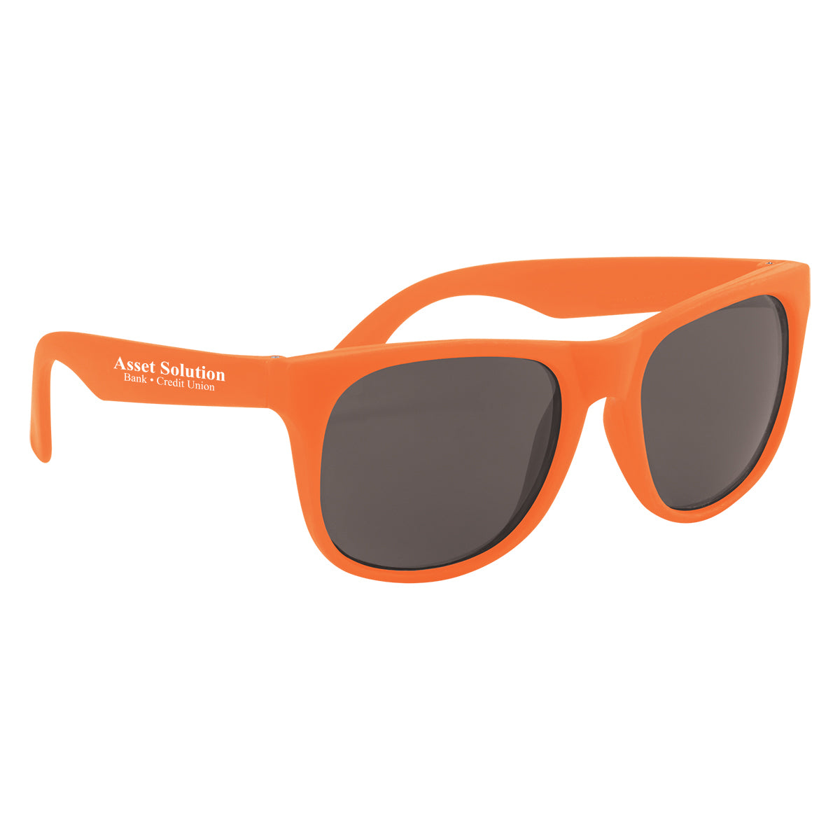 150 Pair of Adult Rubberized Sunglasses with your names & dates