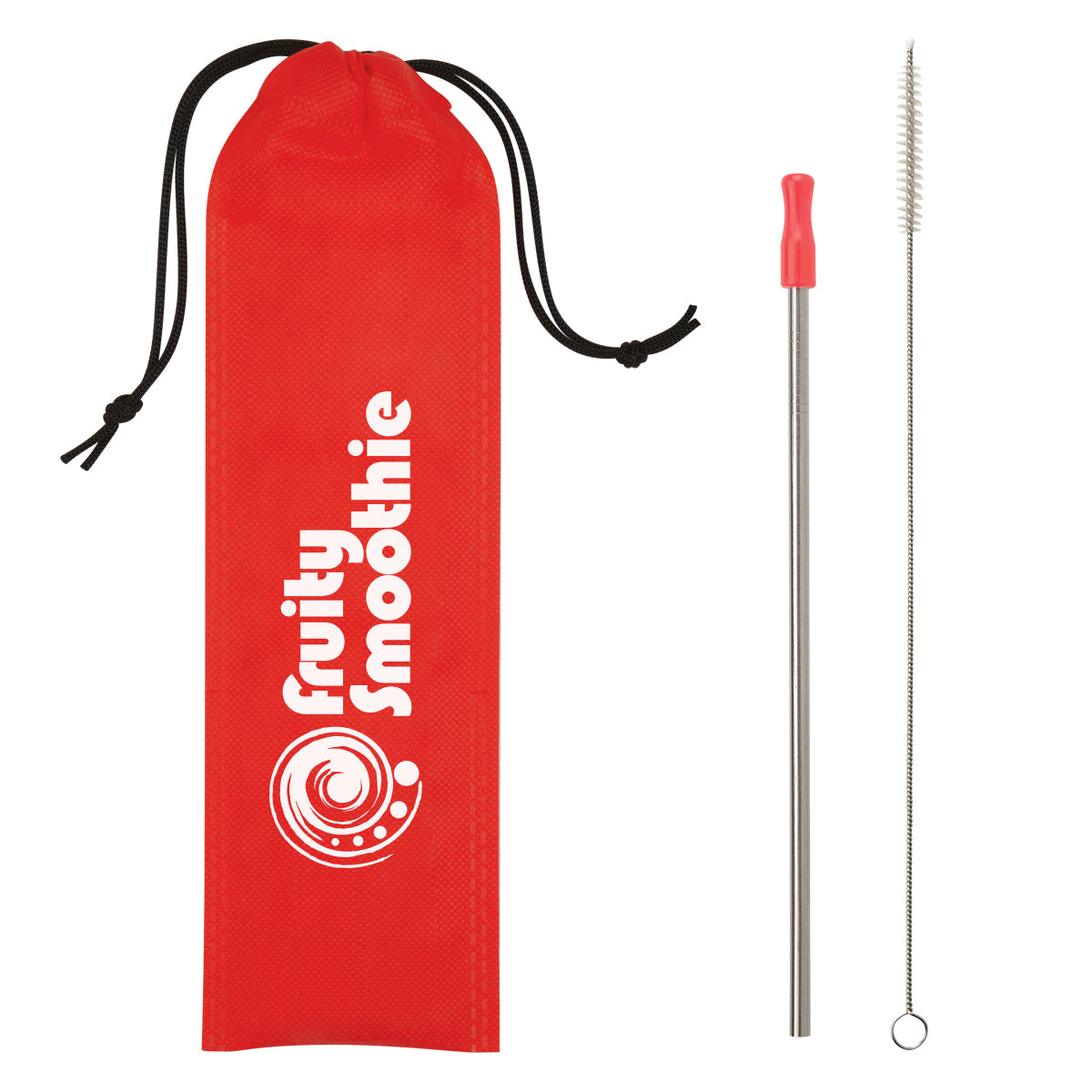 250 #5210 STAINLESS STEEL STRAW KIT WITH YOUR MESSAGE