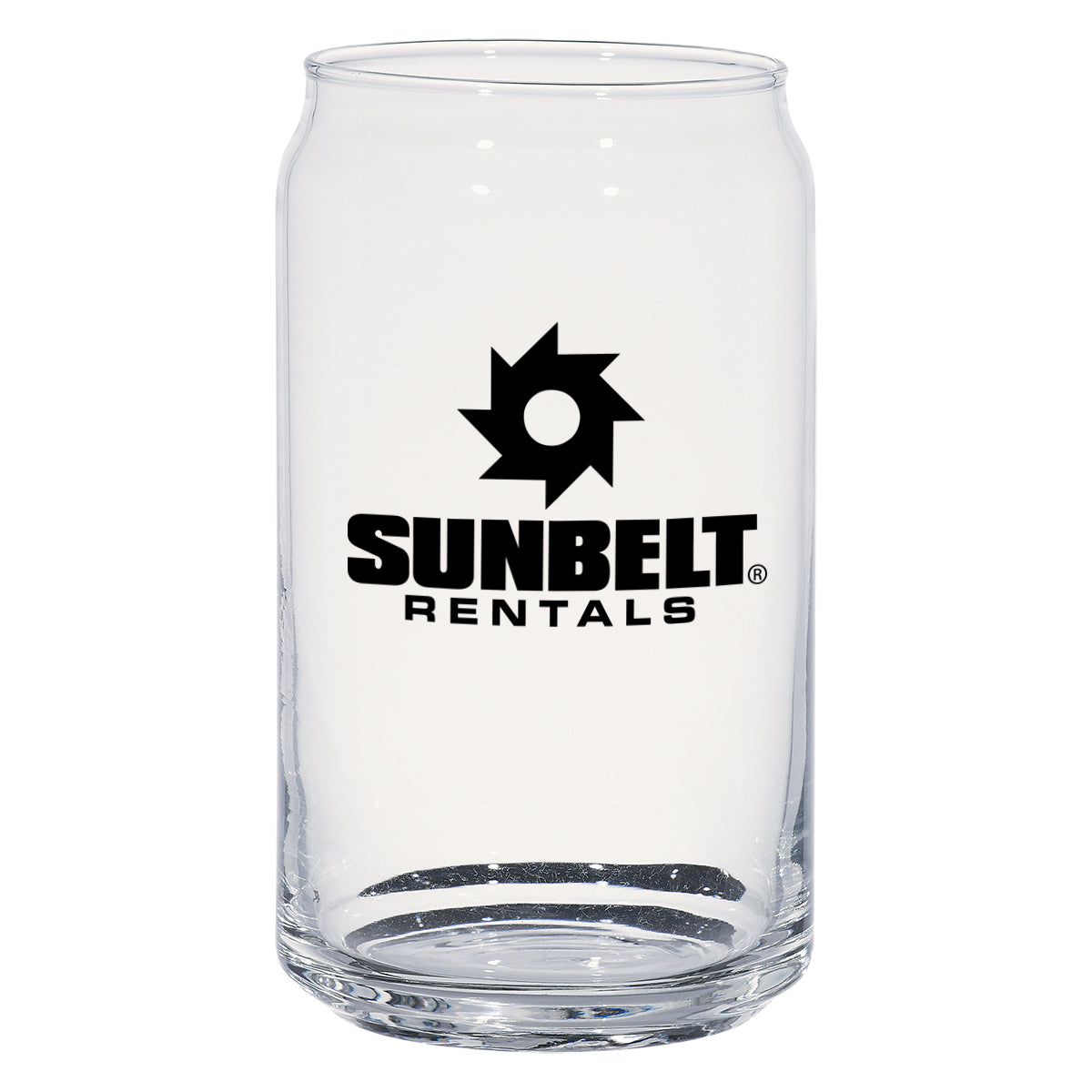 144 Glass Beer Cans - 16 Ounce Printed