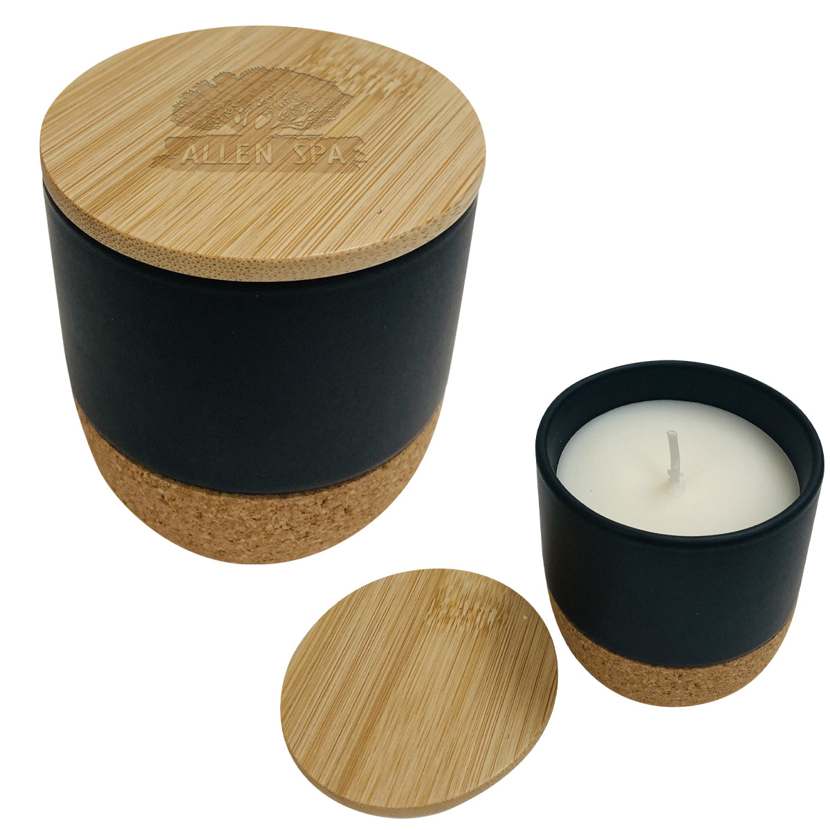 36 Santal Candles decorated with your message