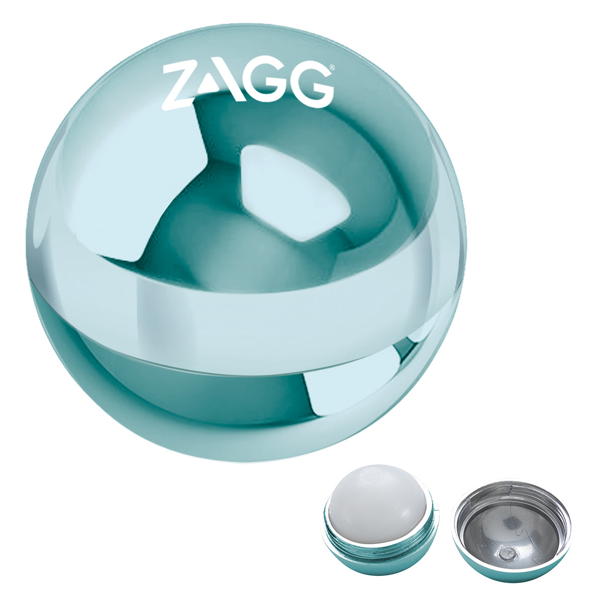 250 Lip Moisturizer Metallic Balls decorated with your message