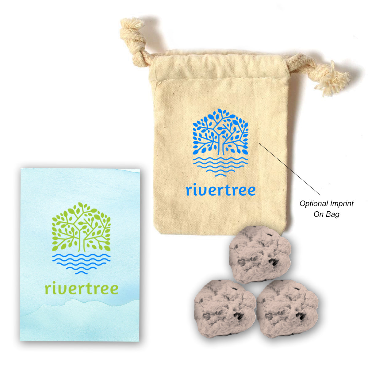 250 BLOOMING SEED BOMB BAGS WITH YOUR LOGO