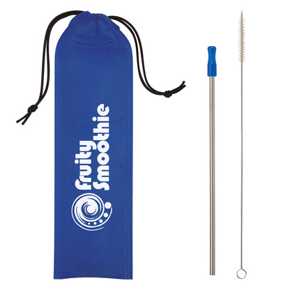 250 #5210 STAINLESS STEEL STRAW KIT WITH YOUR MESSAGE