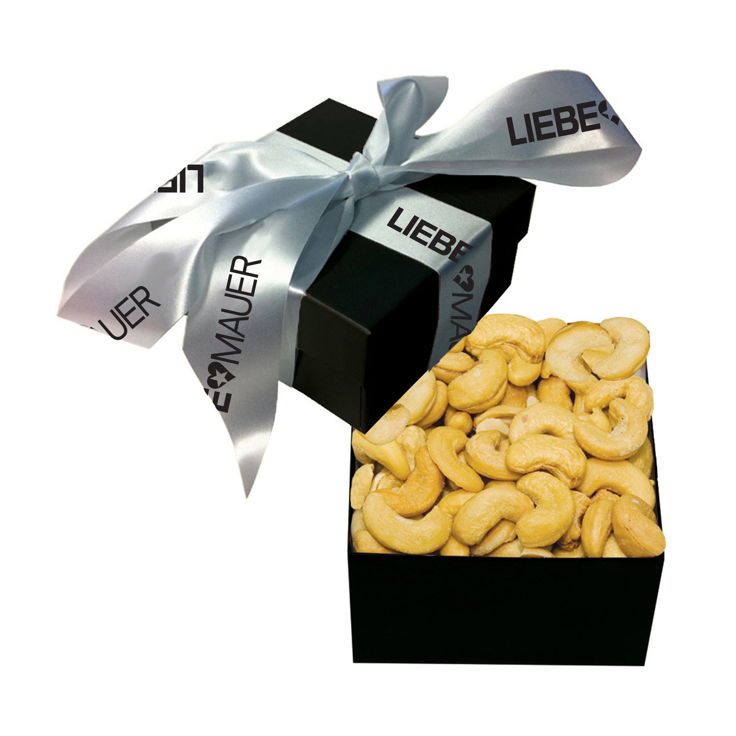 50 CHOCOLATE AND CARAMEL TURTLES OR PLAIN CASHEWS WITH YOUR LOGO